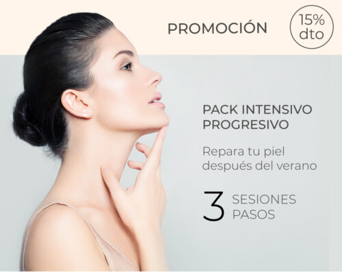 Promoción Pack intensivo progresivo de reparación de la piel post-verano